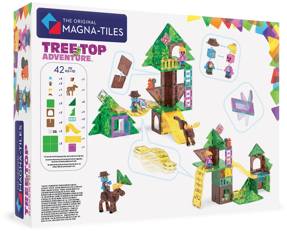 „Magna-Tiles“ – nuotykiai medžių viršūnėse (90488)