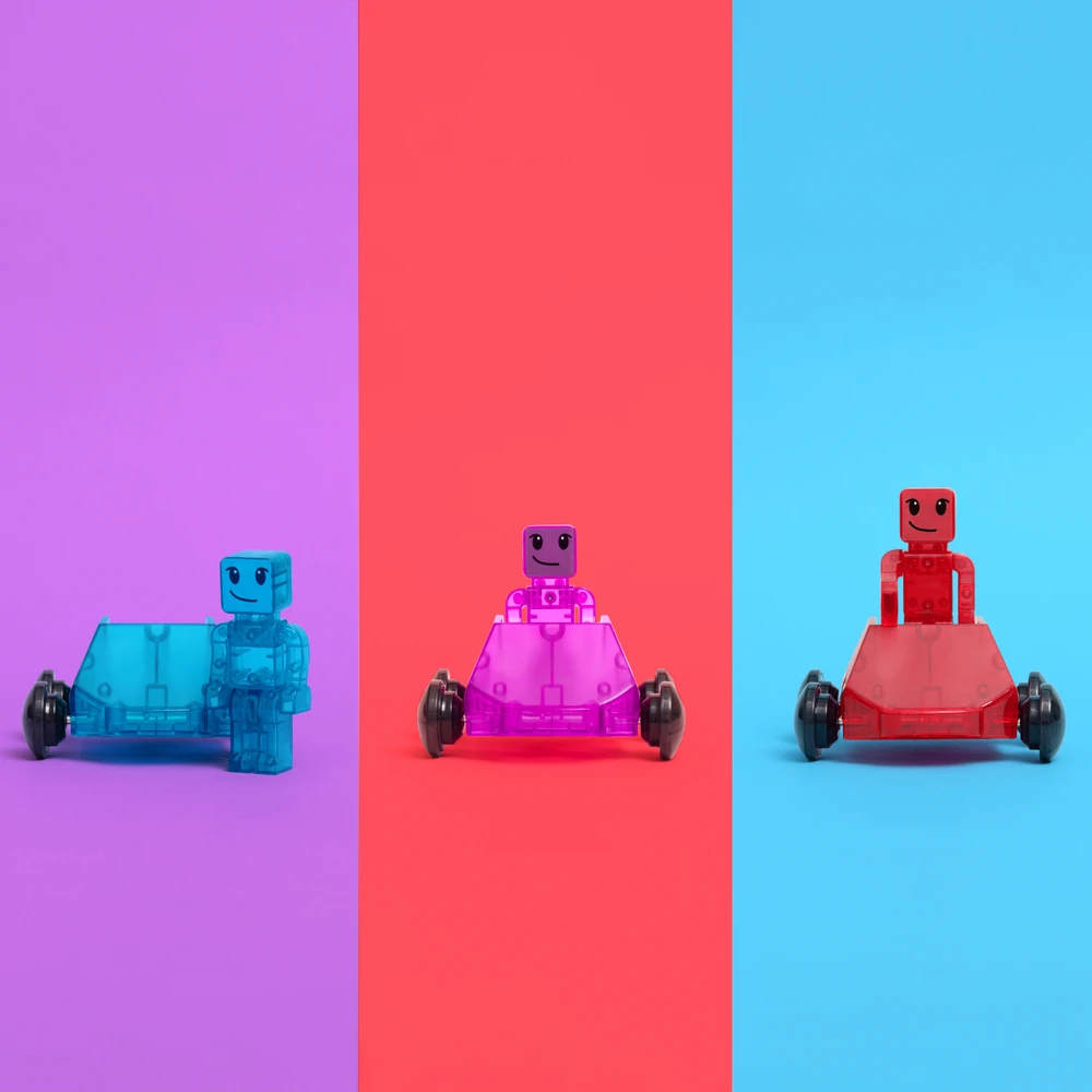 MAGNA-TILES - Plytelės, 6 vnt. rinkinys (90234)