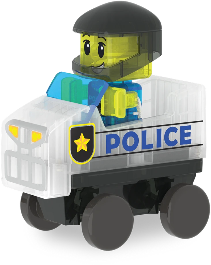 Kontext MAGNA-TILES Magnetinis konstruktorius „Policijos patrulis“, 20 det.