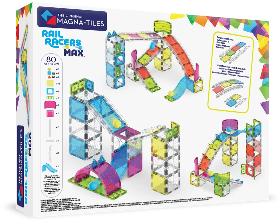 „Magna-Tiles“ – „Rail Racers Max“ (90489)