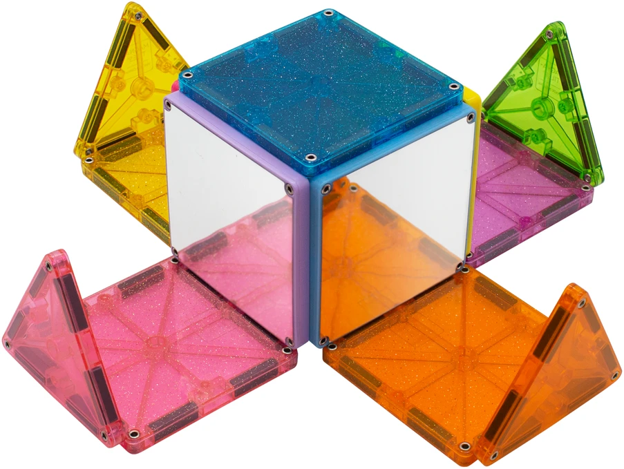 MAGNA-TILES Magnetinis konstruktorius „Žvaigždžių dulkės“, 15 det.