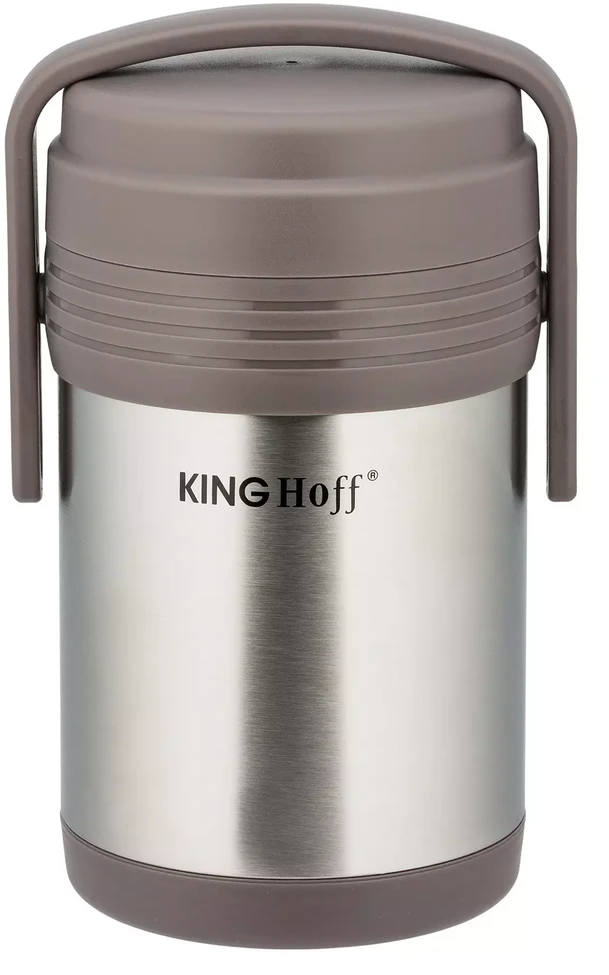 King Hoff TERMOSAS KINGHOFF 1,5L + 3 DĖŽUTĖS KH-4075