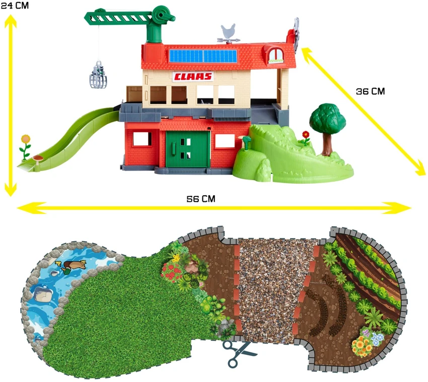 Majorette – Farmyard + 3 Vehicles (8503009000)
