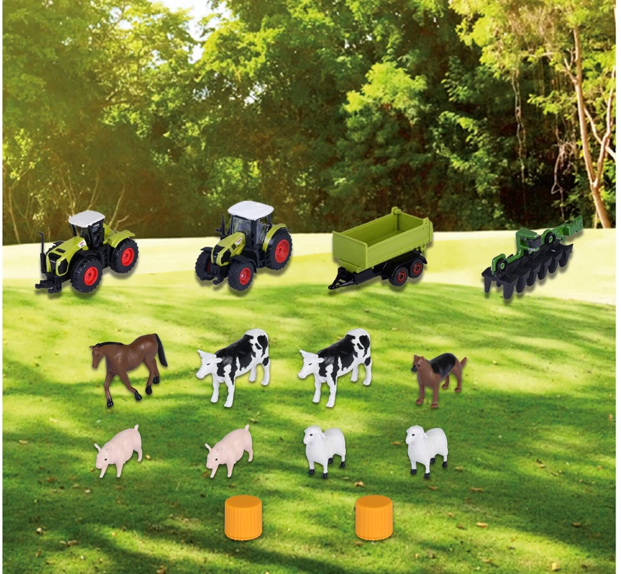 Majorette – Farmyard + 3 Vehicles (8503009000)