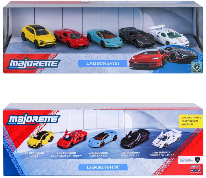 Majorette - Lamborghini 5 dalių dovanų rinkinys (8502105001)