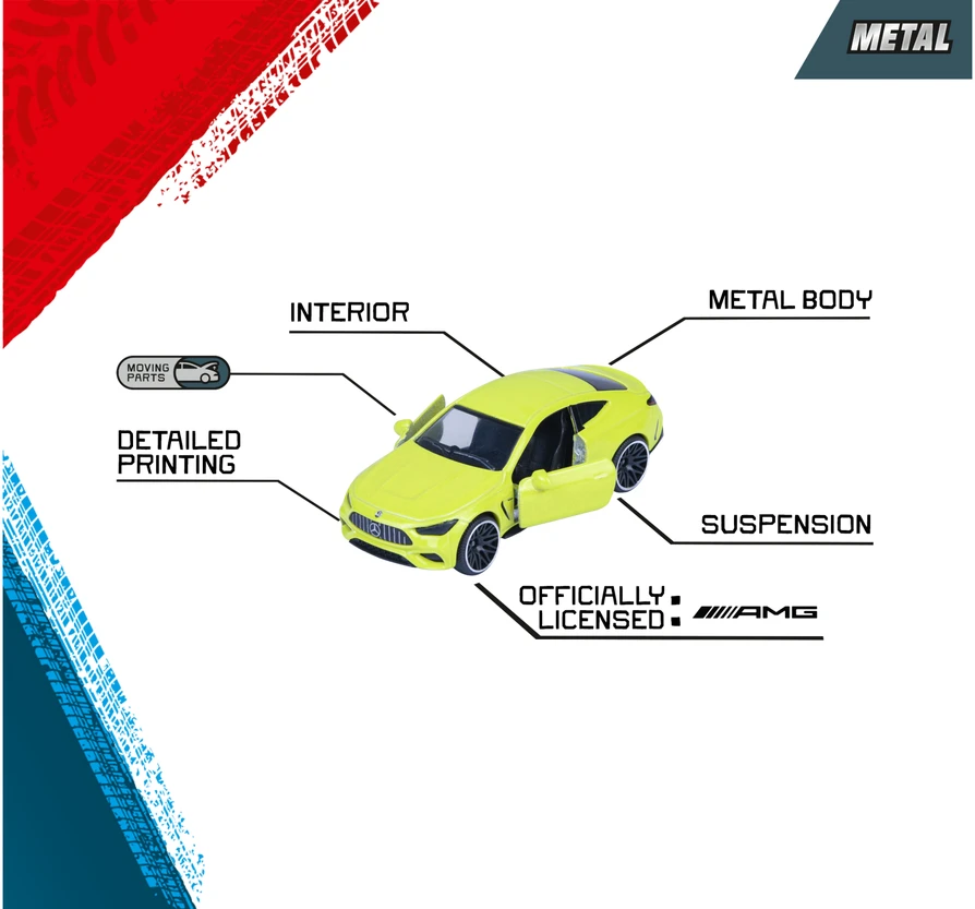 Majorette – Mercedes-AMG 5 dalių dovanų pakuotė (8502105000)