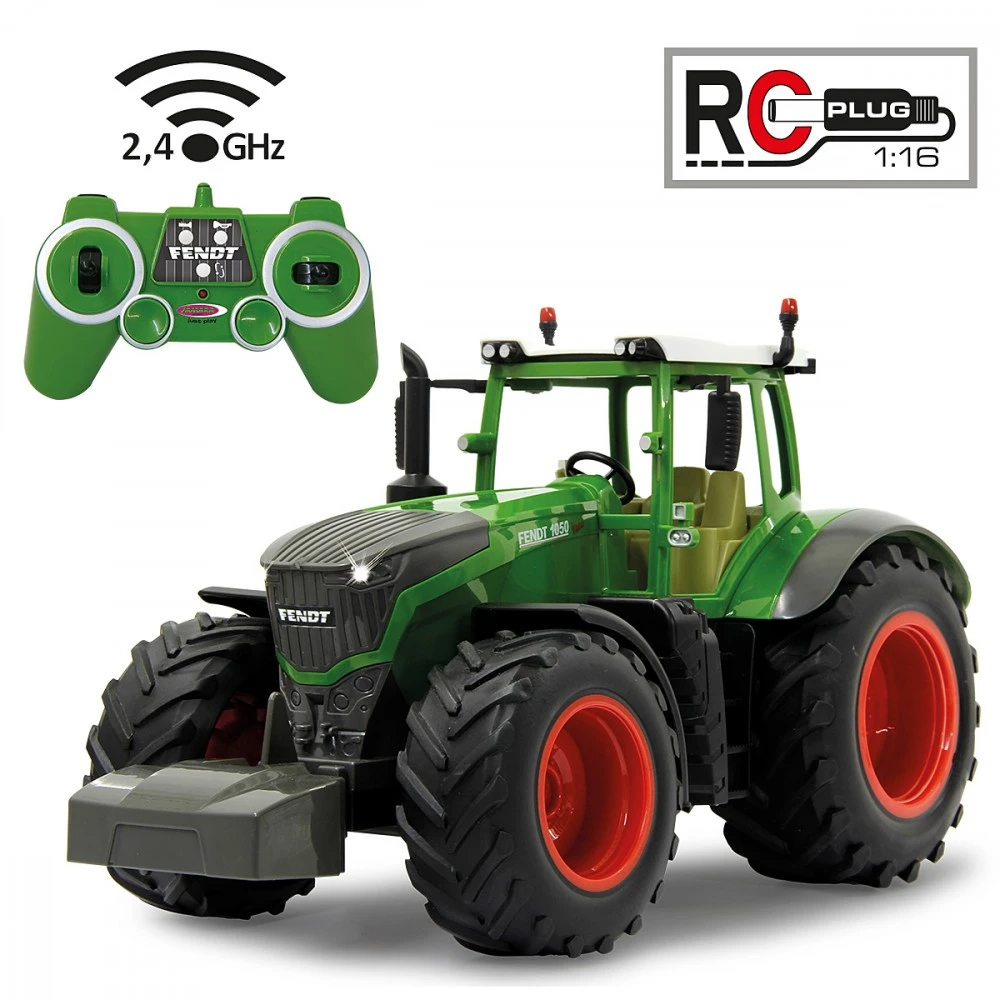 Klein Rinkinys Fendt 1050 rc traktoriaus komplektas 1:16 su nuotoliniu būdu valdoma Jamara priekaba