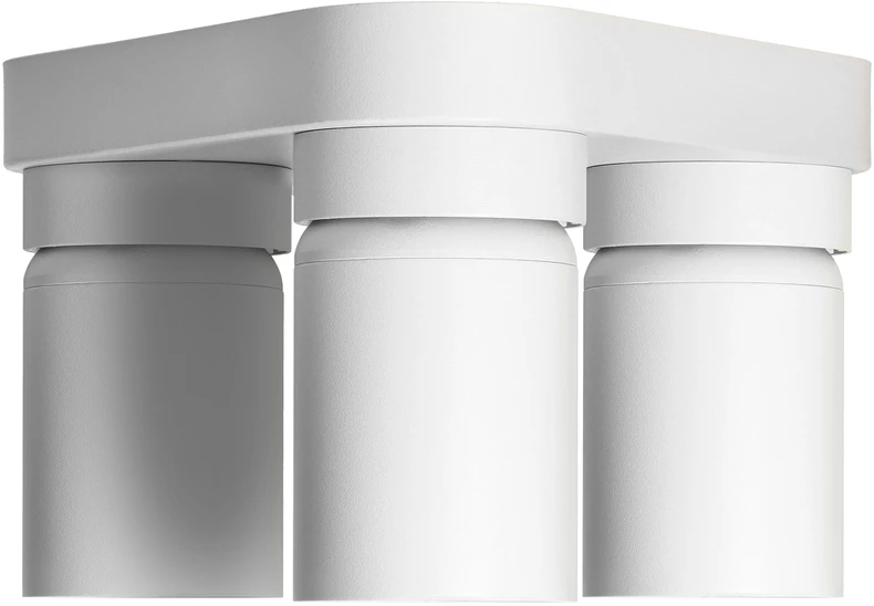 Orno MALTA SP 3, sieninis-lubinis šviestuvas, GU10, max. 3x12W, IP20, baltas, trikampis cokolis