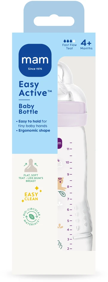 MAM Easy Active BB depiliatorius rožinis, 330 ml