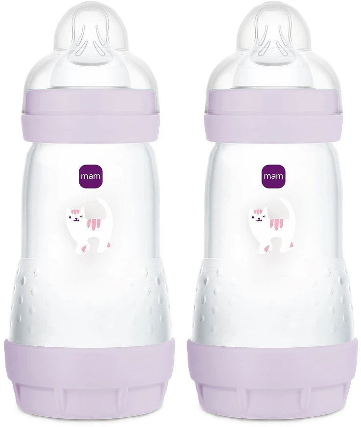 MAM – Easy Start Anti-Colic – levandų skonio – 2 x 260 ml