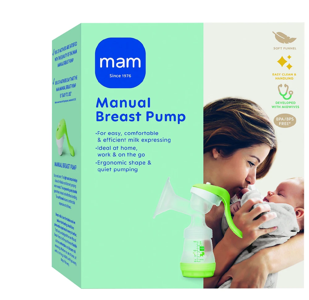 MAM – krūties pompos naudojimo instrukcija
