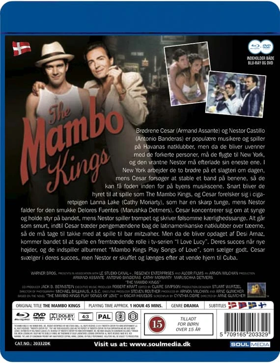 85 MAMBO KINGS (Antonio Banderas)