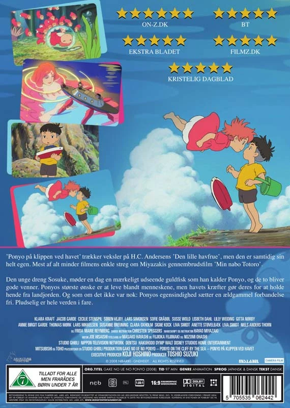 Manga Ponis ant uolos prie jūros (DVD)