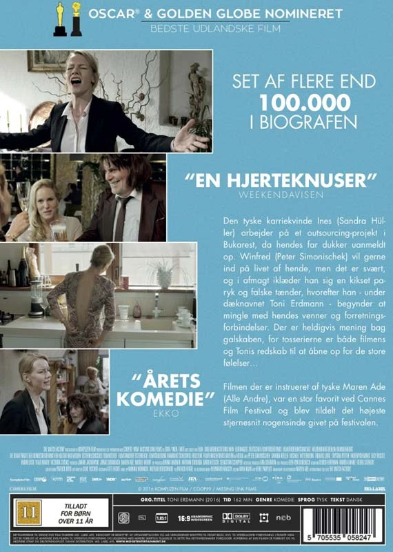 Mano tėvas Toni Erdmann - Toni Erdmann DVD