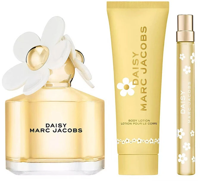 Marc Jacobs - Daisy EDT 100 ml + EDT 10 ml + Kūno losjonas 75 ml - Dovanų rinkinys