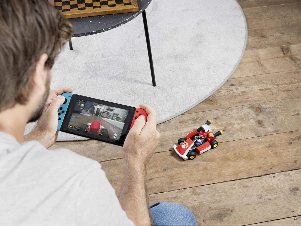 Nintendo Mario Kart Live Home Circuit LUIGI mašinėlės rinkinys