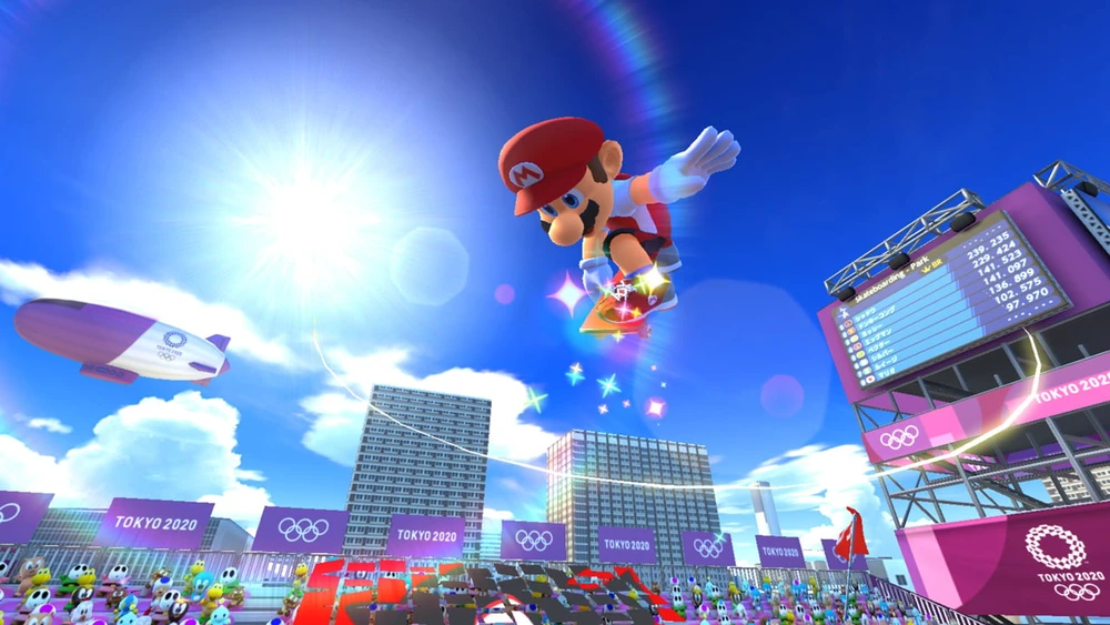 Nintendo „Sega Mario & Sonic“ 2020 m. Tokijo olimpinėse žaidynėse