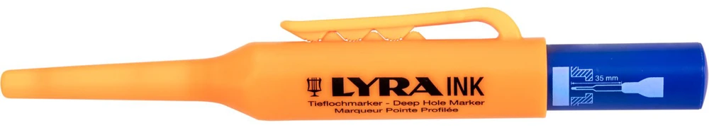 Fila Marker Gilios skylės žymeklis 1 mm mėlynas Lyra-Ink rašalas