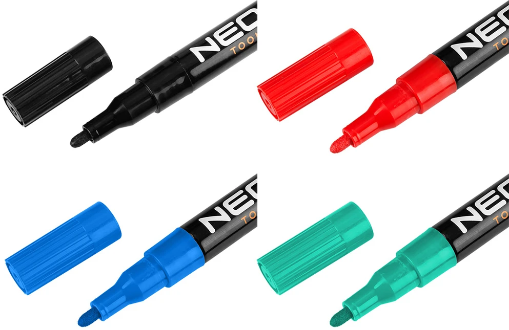 Marker Statybiniai žymekliai NEO TOOLS 13-853 (4 vnt.)