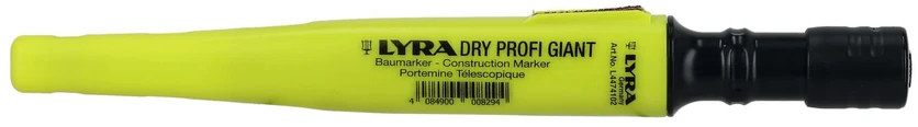 Marker Statybinis žymeklis, grafitinis užpildas, 4,8/2 mm, 2 val., lyra-dryprofi giant