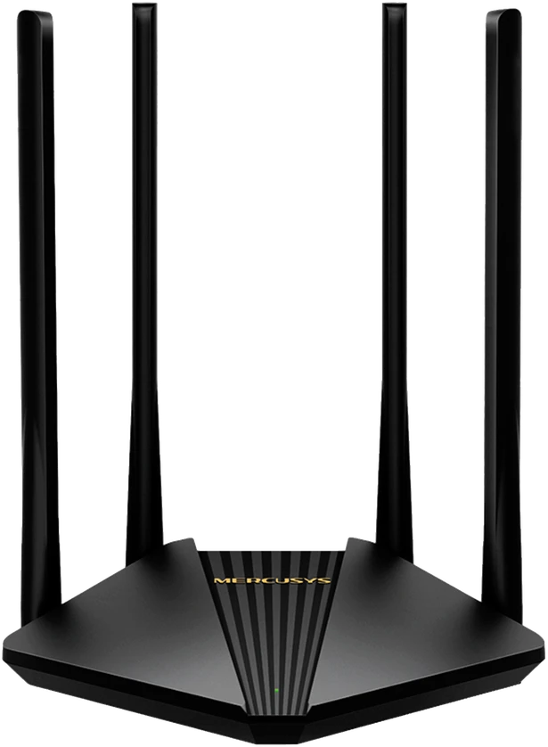 TP-Link „Mercusys“ | AC1200 belaidis dviejų dažnių gigabito maršrutizatorius | MR30G | 802.11ac | 867+300 Mbit/s | Ethernet LAN (RJ-45) jungtys 2× gigabito LAN prievadai | Tinklo ryšio palaikymas: Ne | MU-MiMO: Taip | Antenos tipas: 4× 5 dBi fiksuotos, daugiakryptės antenos | 24 mėn.