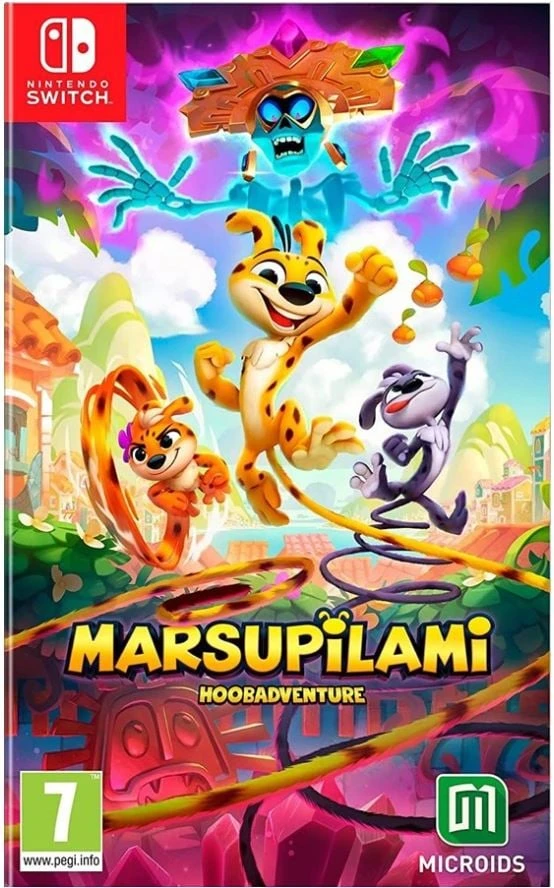 Marsupilami: Hoobadventure (kodas dėžutėje) – Nintendo Switch