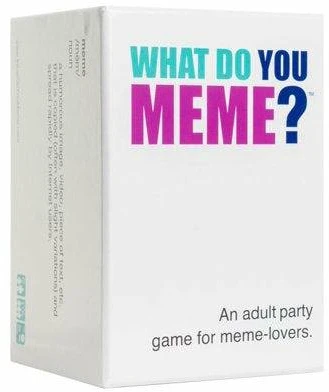 Stalo žaidimas "What Do You Meme? recently refreshed" (anglų k.)