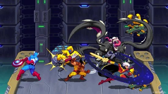 Atari Marvel Cosmic Invasion