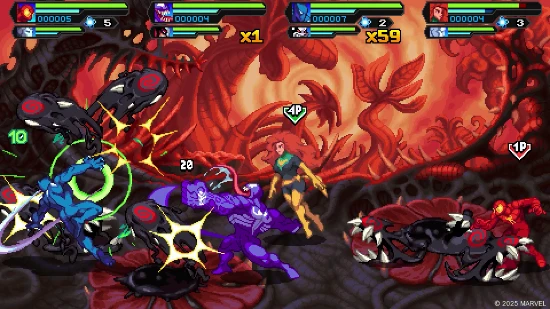 Atari Marvel Cosmic Invasion