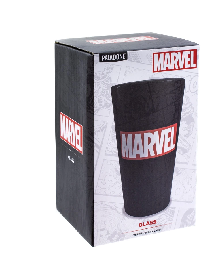 Paladone „Marvel“ logotipo stiklas