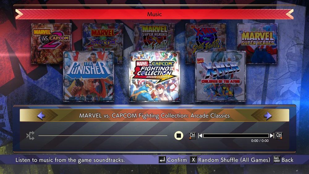 MARVEL prieš CAPCOM kovos kolekciją: Arcade Classics
