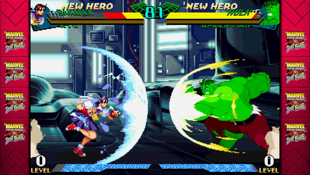MARVEL prieš CAPCOM kovos kolekciją: Arcade Classics