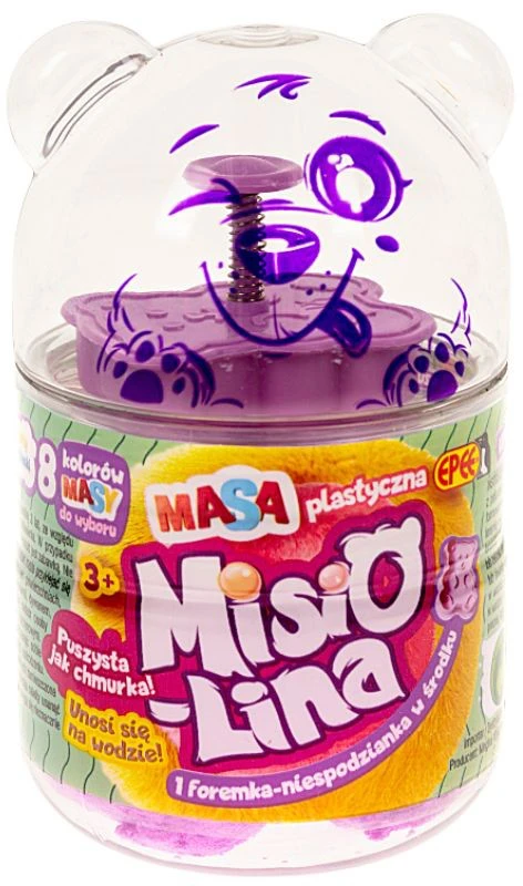 Epee Masa Misiolina plastilinas 60g 1 violetinė formelė