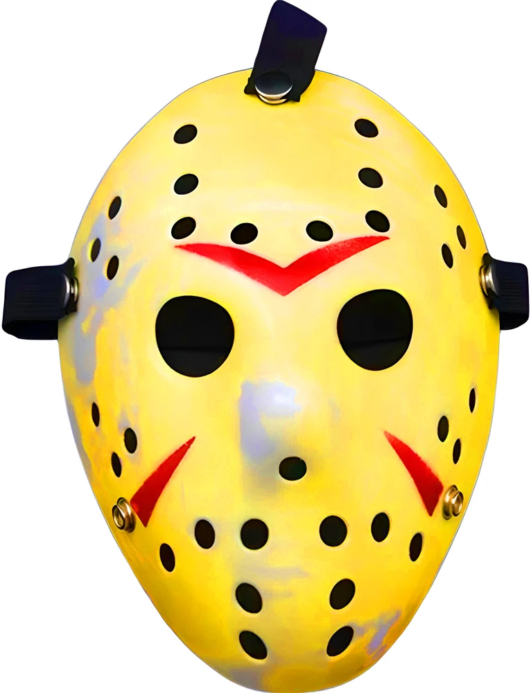 Maska Jasono penktadienio 13-osios „Voorhees Freddy Friday“ Helovino ledo ritulio kostiumo kaukė -o287