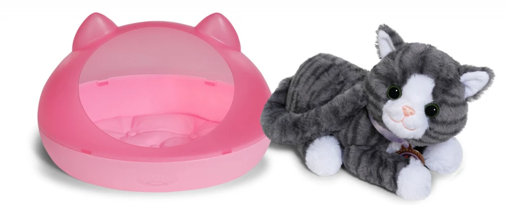 Zapf BABY BORN Interaktyvus kačiukas COOKIE su dėžute