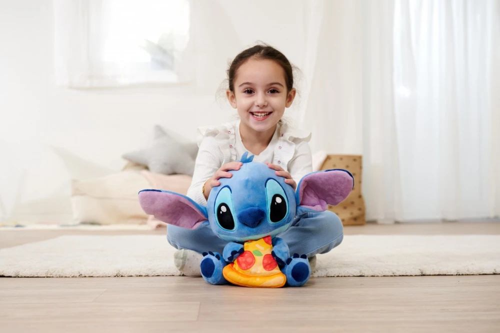 Nezatříděno Maskotka „Disney Stitch“ pliušinis žaislas su pica, 25 cm, originalus