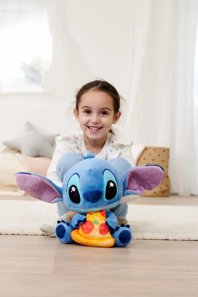 Nezatříděno Maskotka „Disney Stitch“ pliušinis žaislas su pica, 25 cm, originalus