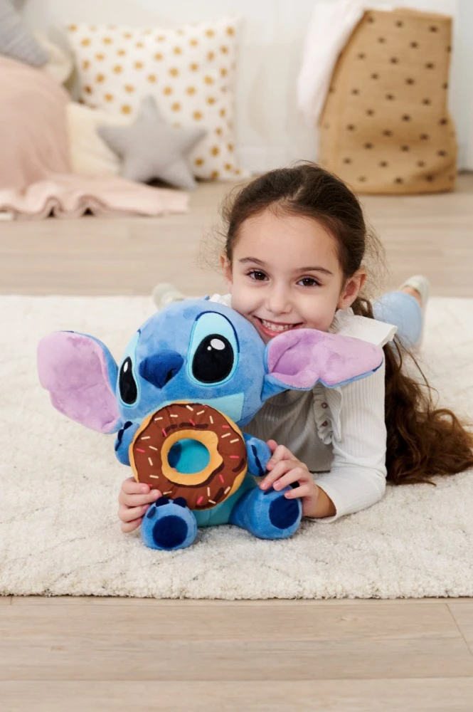 Simba Maskotka „Disney Stitch“ pliušinis žaislas su Donatu, 25 cm, originalus