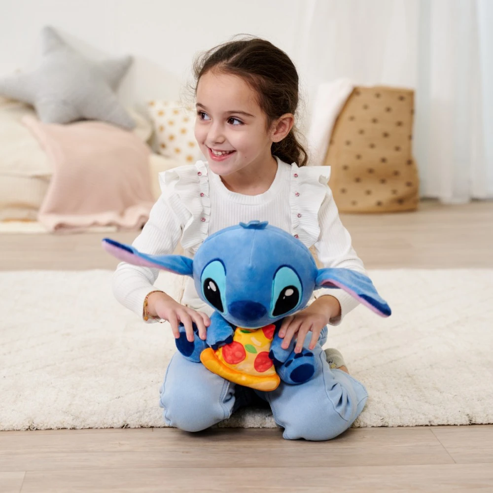 Nezatříděno Maskotka „Disney Stitch“ pliušinis žaislas su pica, 25 cm, originalus