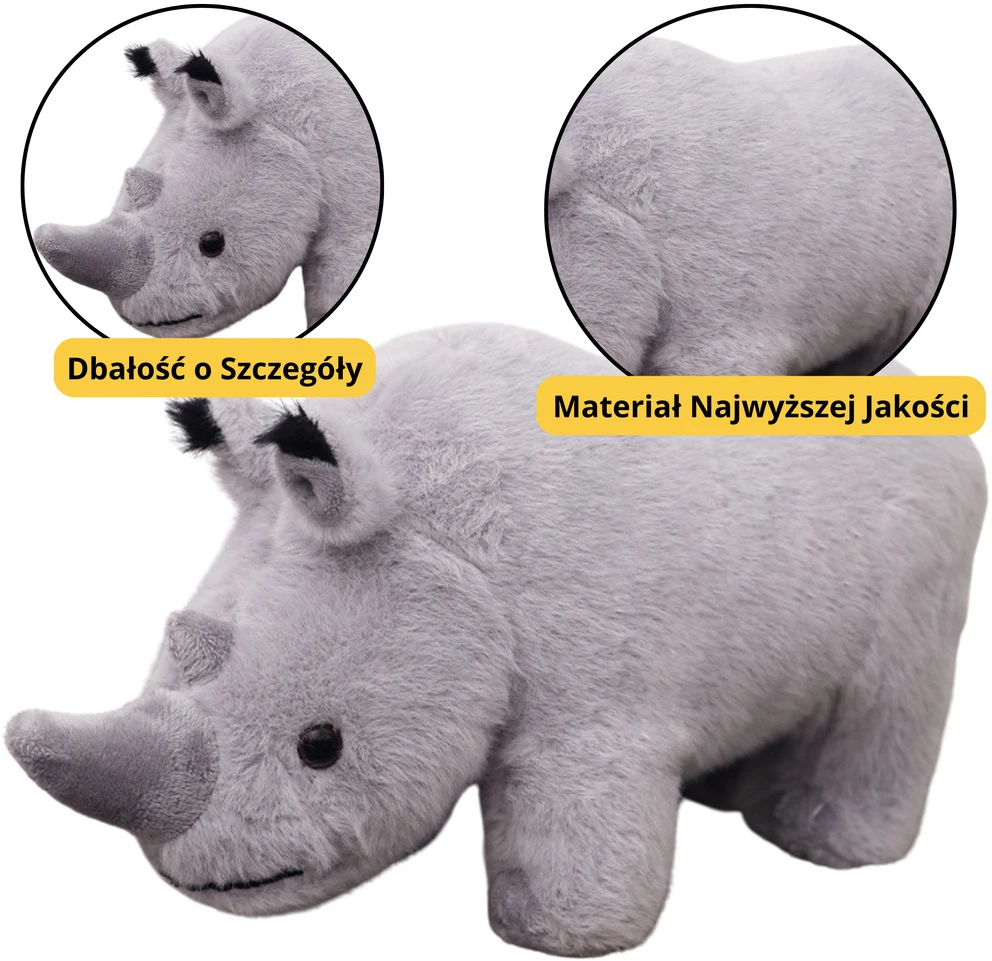 Lean Toys Pliušinis raganosis, 30 cm