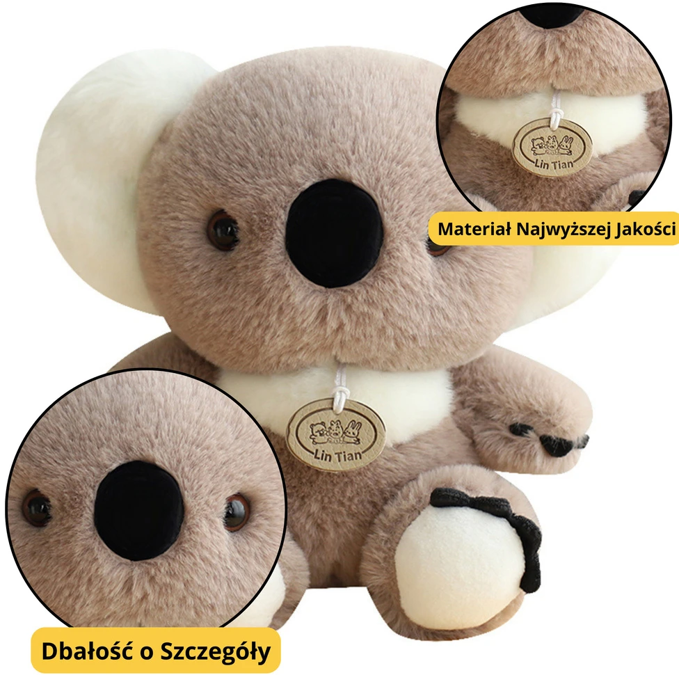 Lean Toys Pliušinė koala 23 cm