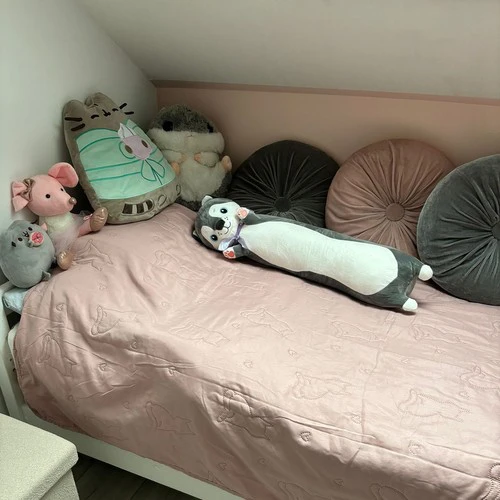 Minkštas ilgas miegojimo žaislas vaikams 70cm Kruzzel 24714
