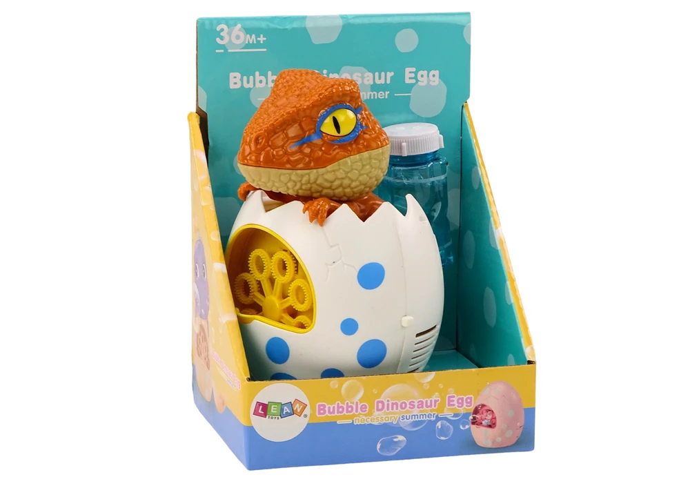 Lean Toys Muilo burbulų mašina dinozauro formos, 16,5 x 11 x 11,5 cm