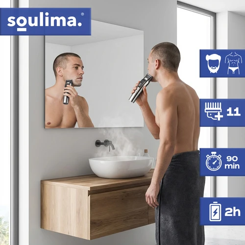 „Soulima 27313“ skutimosi peiliukas-trimmeris