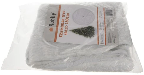 Baltas kilimėlis po eglute 150 cm Ruhhy 22228