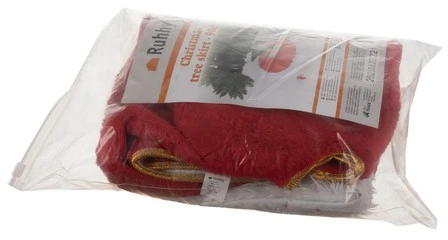 Raudonas kilimėlis po eglute 90cm Ruhhy 22221