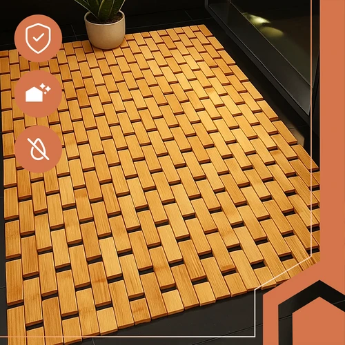 Bamboo anti-slip mat Ruhhy 26048