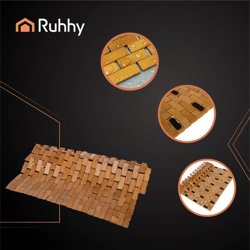 Bamboo anti-slip mat Ruhhy 26048