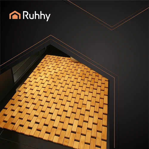 Bamboo anti-slip mat Ruhhy 26048