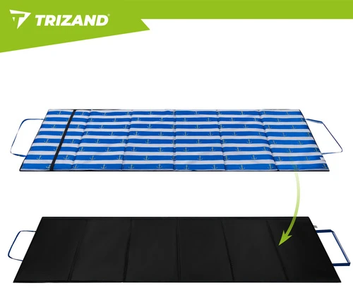 Trizand uolėtas paplūdimio kilimėlis